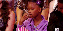 searchingforknowledge:  bellamyyoung:  Quvenzhane Wallis during