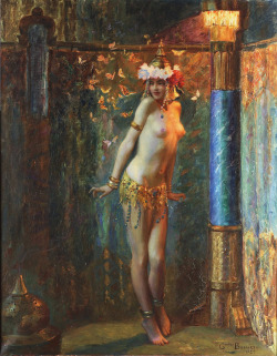 paintingispoetry:   Gaston Bussière, Les Papillons D’or, 1923