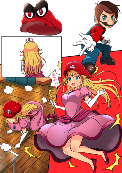 ninsegado91: the-ultimate-mage:  「ピーチ姫キャプチャー」