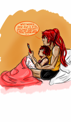 Milk and cereal tho based off of xekstrin’s idea that Pyrrha