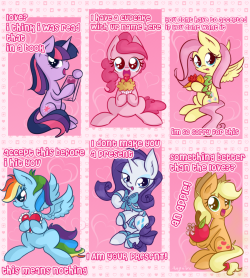 elrincondelpony:Hearts and Hooves Day Card by AngGrc  Eeee~!