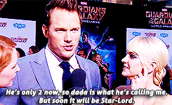 verhaohan:  Chris Pratt talking about the best day of his life
