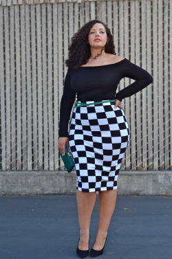 planetofthickbeautifulwomen:  Fashion Blogger Tanesha Awasthi