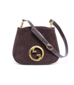 design-is-fine:  Gucci bag, 1980s. Leather, saddle bag style.