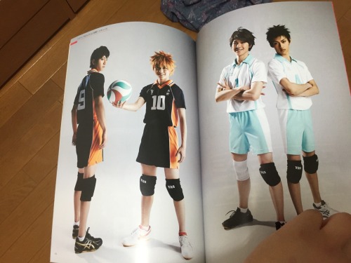 noya-chans-gf:  Best Stage PLUS  The Haikyuu section. I love these actors. So adorable. 