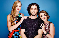 rubyredwisp:  Game of Thrones Cast SDCC 2014 Portraits by Entertainment