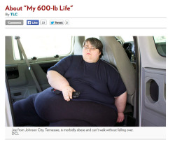 fatfanplus:  This is 800 pound Joe from Tennessee and he’ll