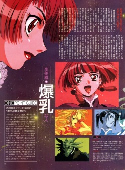animarchive:  Animage (02/1999) - Angel Links illustrated by