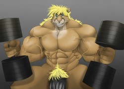 Heavy and BuffArtist: Marsel-Defender on FACommission for Kubwa