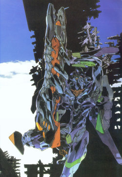 ekugen:NEON GENESIS EVANGELION – Concept art (Ikuto Yamashita,