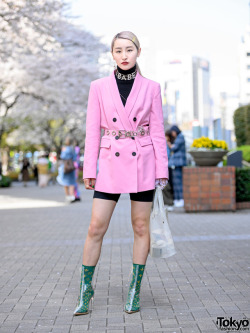 tokyo-fashion:  18-year-old Emile on the street near Bunka Fashion