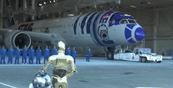 archatlas:  Boeing & ANA unveil R2-D2 Dreamliner Star Wars