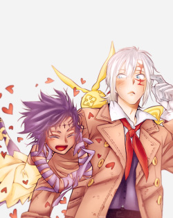 tsukis:  allen walker + road kamelot requested by anon ໒(