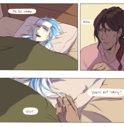 masasei:  AU where aoba’s pigments fade when he gets deathly