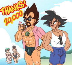  I hit 2,000+ followers on twitter and 20,000+ on tumblr! THANK