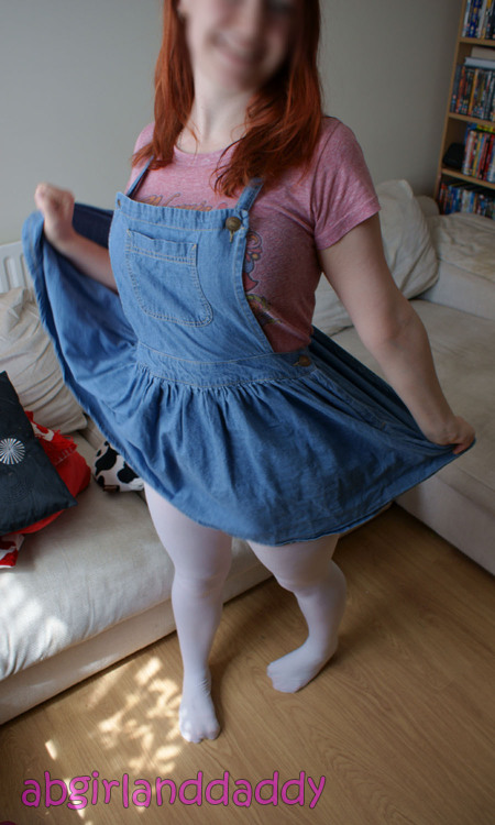 abgirlanddaddy:  This morning princess tried to convince me she was ready for big girl clothesâ€¦ I disagreed, and Daddy really does know best! Iâ€™m so proud of her for behaving for the camera too, normally I donâ€™t get to capture any proof of her beaut