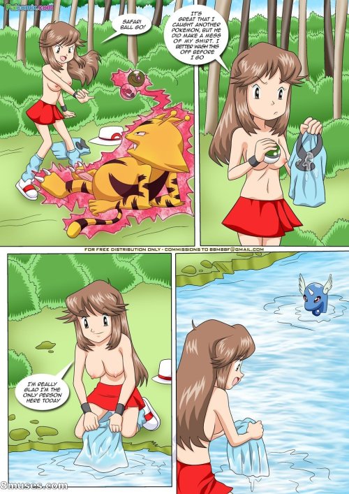 pokesexphilia:  .:Part 2/3:.Leafâ€™s Safari Adventure ~ Pokemon Porn Comic