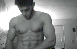 adonisarchive:  Anthony G.   Nice abs!