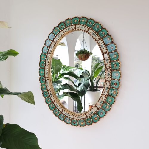 littlealienproducts:    Hermosa Turquoise Mirror by  PERUVIANMIRRORS