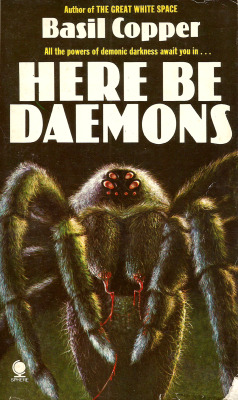 Here Be Daemons, by Basil Copper (Sphere, 1981). From a charity