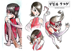 zyrexthez:  Uchiha Sarada - My Favourite in Boruto Series !Another