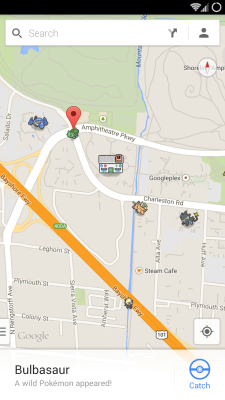 iarekylew00t:  You can now catch Pokémon on Google Maps. How