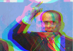 7 years is your sentence Mr #Berlusconi, you are glitched! #glitchart