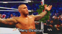 all-that-junk:  charmedbyortonbarrett:  Merry Christmas from Randy Orton.. :D  I couldn’t say it better myself! :) 