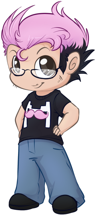 ulurifox:  Markiplier Chibi by Uluri I was told by my friends to share this @markiplier artwork I made a bazillion moons ago. Wow a Bazillion is a long time ago. <.<” Mark, thank you for existing! 