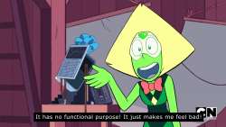 Peridot and I have a very similar opinion of our art.