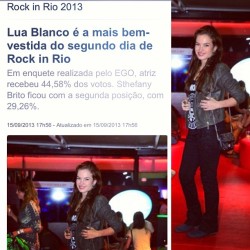 princessdocheiro:  @lua_blanco arrasou no look e foi eleita a