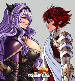 jadenkaiba:  Fire Emblem Fates: Civil War Preview W.I.P. 2 Camilla