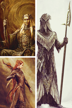 ainawen-nurlaer:    The Elves of Mirkwood by Weta 