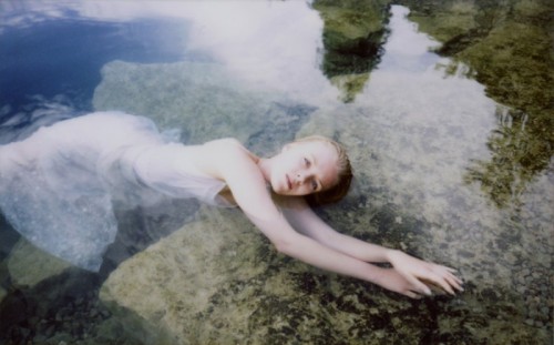 asylum-art:  Â Nishe Photography Magdalena Lutek on Flickr Nishe (aka Magdalena Lutek) is an up-and-coming Polish photographer who beautifully captures feminine, melancholic worlds only to the tune of film and instant film. 