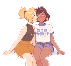 alexiadraws:  some pharmercy for a friends bday ♡♡♡