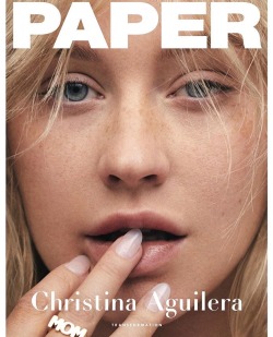 mikey-in-wonderland:  Christina Aguilera for Paper Magazine