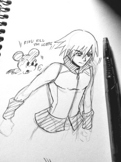 aizy-boy:  Riku alright then….(*w*)”