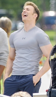 gettingahealthybody:  Chris Evans! He is one of the successors of my few celebrity crushes following michael chad murray and channing tatum.