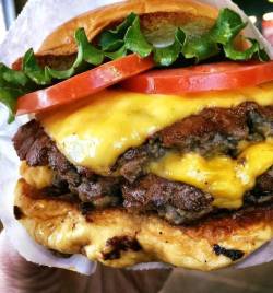 yummyfoooooood: Double Cheeseburger