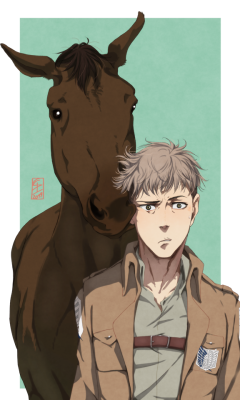 littleskrib:  Happy Birthday to my favorite horse…owner!  (hc