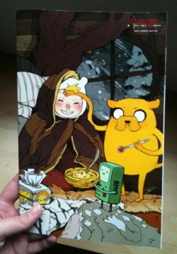 GUYS the Adventure Time Winter Special (to which I contributed