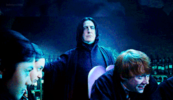 yourbadgrrl:  May I be next, Professor Snape? Please?  salleelove:
