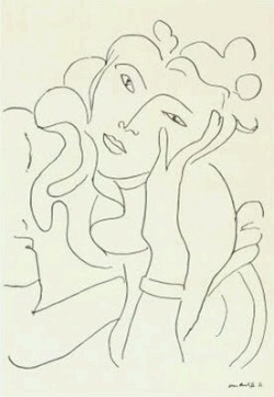 bacteriia:  Henri Matisse’s line drawings  