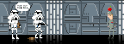 thefrogman:  8-Bit Star Wars by Christopher Lee [dribbble | website]