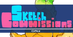 maiz-ken:  Sketch Commissions are (Still)open!  ——————————————————————-