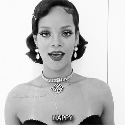 goldhennessy:  kingsxoqueens:   Happy New Year from Rihanna!