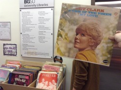 librarysleevefacing: Petula Clark knows it’s A Sign [That It’s