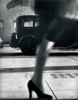  Running Legs, 5th Avenue, New York, c. 1940-41. Photographer-