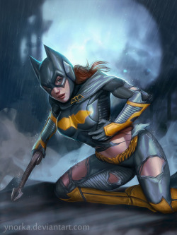 ynorka:    Batgirl from Arkham Knight, Patreon monthly commission