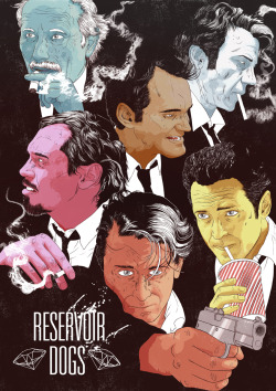 fuckyeahmovieposters:  Reservoir Dogs by James Fenwick for Cult